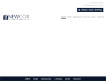 Tablet Screenshot of newcorcre.com